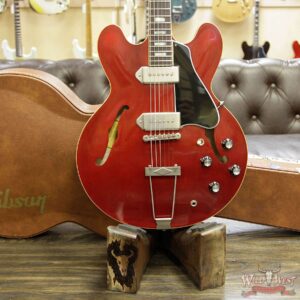 Gibson Memphis 2018 ES-330 VOS P90 Dark Cherry - Image 11