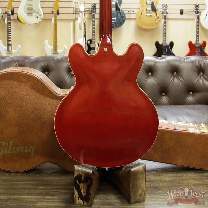 Gibson Memphis 2018 ES-330 VOS P90 Dark Cherry - Image 15