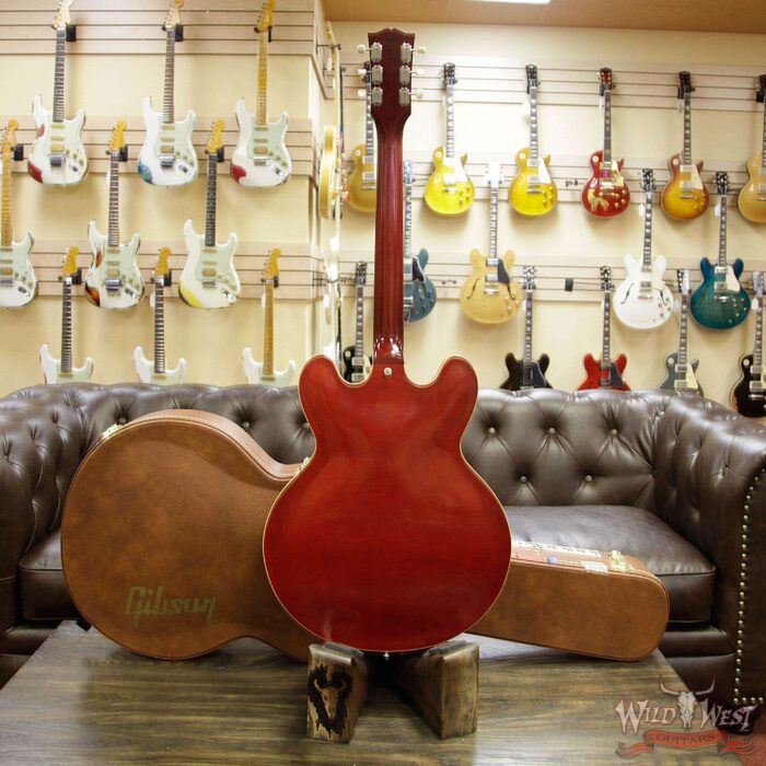 Gibson Memphis 2018 ES-330 VOS P90 Dark Cherry - Image 16
