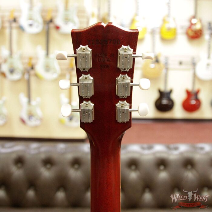 Gibson Memphis 2018 ES-330 VOS P90 Dark Cherry - Image 14