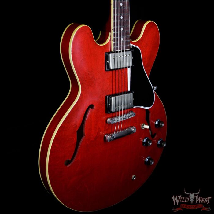 Gibson Memphis 1961 ES-335 ‘61 Slim Neck Rosewood Fingerboard Sixties Cherry - Image 4