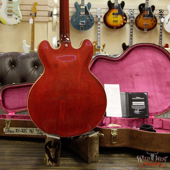 Gibson Memphis 1961 ES-335 ‘61 Slim Neck Rosewood Fingerboard Sixties Cherry - Image 15
