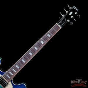 Gibson Memphis ES-335 Figured 2018 Dark Rosewood Fretboard Aquamarine - Image 8