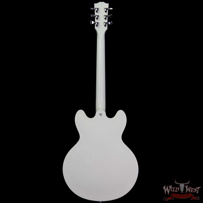 Gibson Memphis ES-335 Big Block Retro 2018 Dark Rosewood Fingerboard Classic White - Image 6
