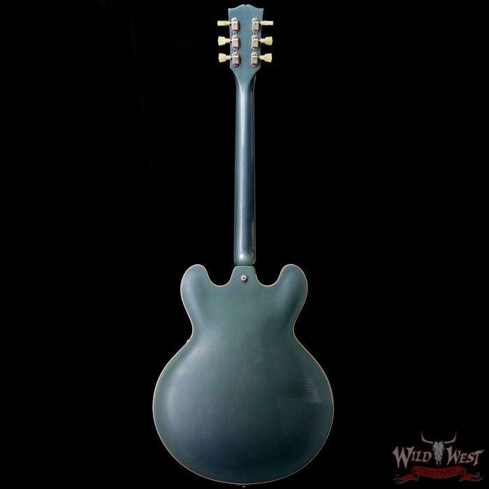 Gibson Memphis ES-335 Anchor Stud 2018 VOS Bigsby Antique Pelham Blue - Image 6