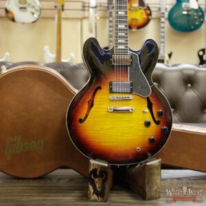 Gibson Memphis Limited 1 of 200 ES-335 Figured Slim Neck Sunset Burst - Image 13