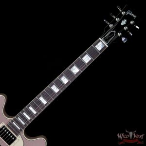 2018 Gibson ES-335 Big Block Retro Mid-Century Modern Horsepower Limited Wood Rose Metallic - Image 8