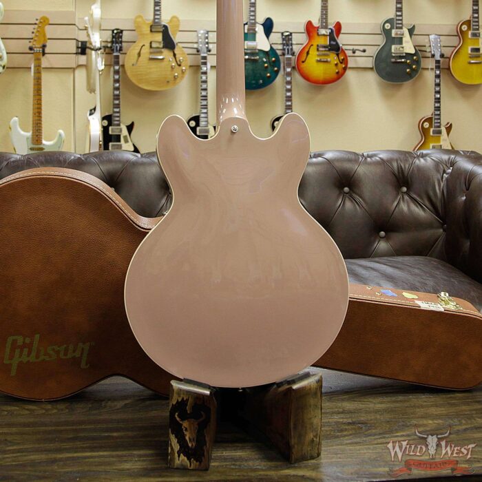 2018 Gibson ES-335 Big Block Retro Mid-Century Modern Horsepower Limited Wood Rose Metallic - Image 15