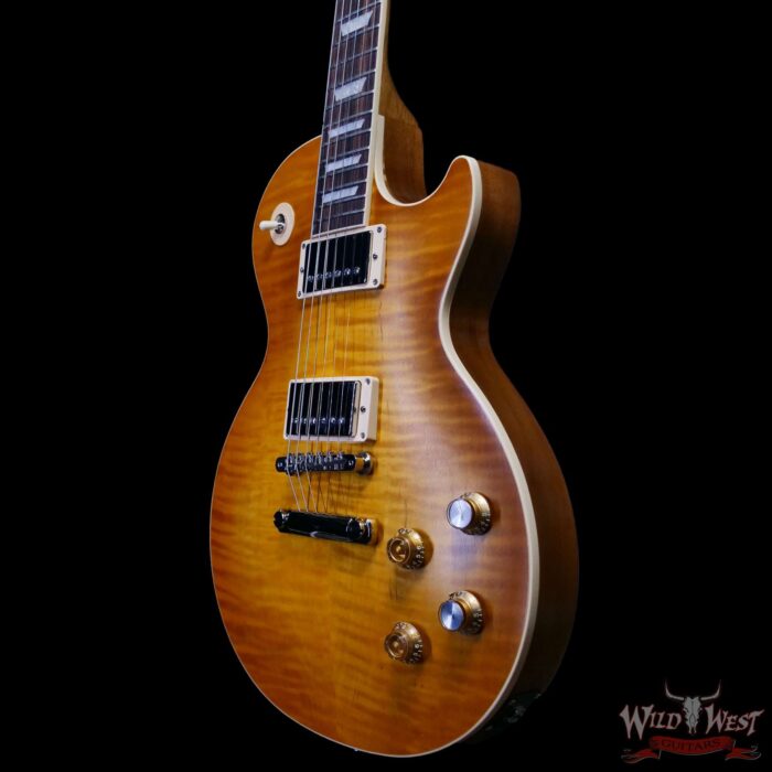 Gibson Kirk Hammett “Greeny” Les Paul Standard﻿﻿ Greeny Burst 9.70 LBS - Image 2