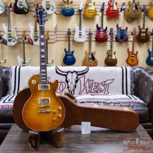 Gibson Kirk Hammett “Greeny” Les Paul Standard﻿﻿ Greeny Burst 9.70 LBS - Image 8