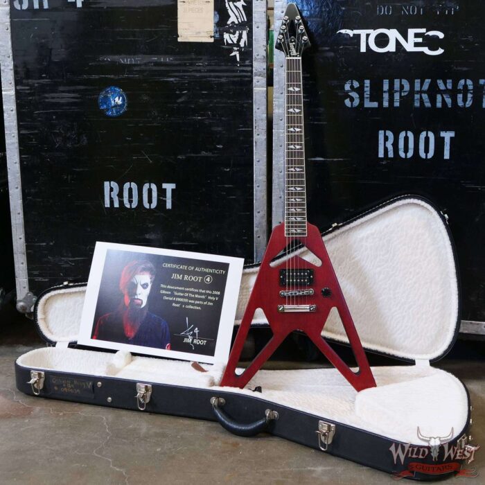 Jim Root Collection 2008 Gibson “Guitar Of The Month” Holy V - Image 6