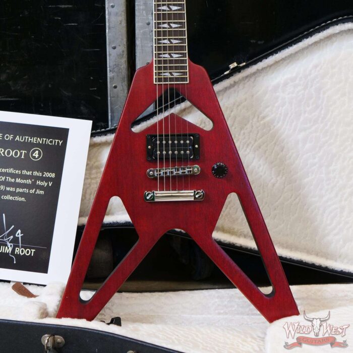 Jim Root Collection 2008 Gibson “Guitar Of The Month” Holy V - Image 8