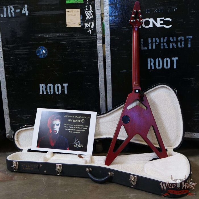 Jim Root Collection 2008 Gibson “Guitar Of The Month” Holy V - Image 9