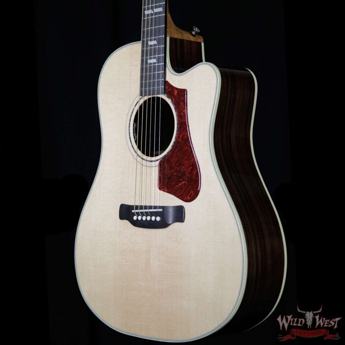 2018 Gibson Montana Hummingbird Rosewood AG Square Shoulder Cutaway Electric-Acoustic Antique Natural - Image 2