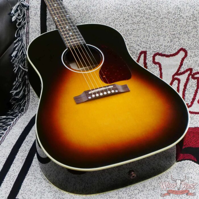 Gibson Mordern Acoustic J-45 Standard Vintage Sunburst Electric-Acoustic Guitar - Image 7