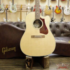 Gibson Montana J-45 Walnut AG Walnut Cutaway Fingerboard Maple Neck Natural Electric-Acoustic - Image 10