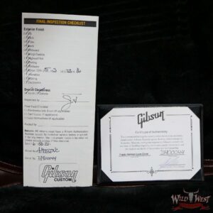 Gibson Montana Frank Hannon Love Dove Electric-Acoustic Vintage Cherry Sunburst Signed by Frank Hannon - Image 11