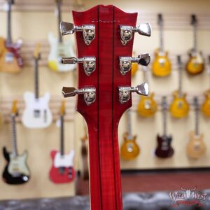 Gibson Montana Frank Hannon Love Dove Electric-Acoustic Vintage Cherry Sunburst Signed by Frank Hannon - Image 9