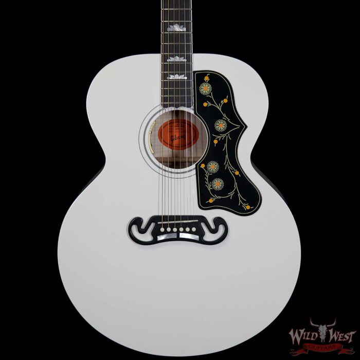 Gibson Montana 2018 White SJ-200 Alpine White - Image 3