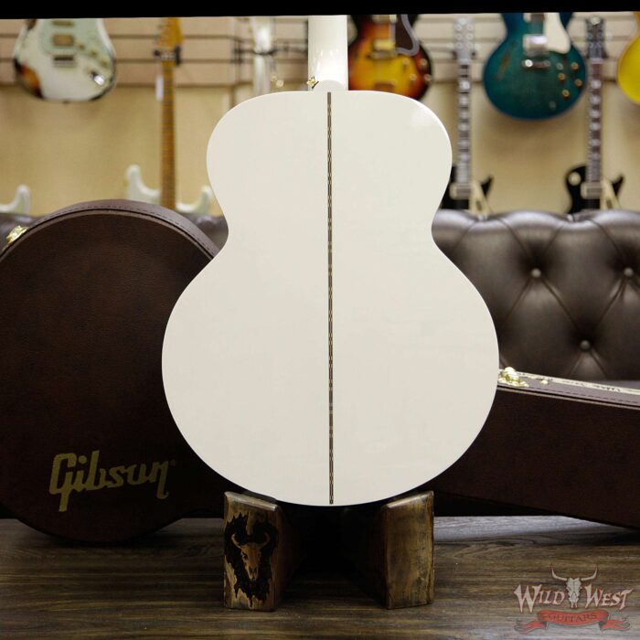 Gibson Montana 2018 White SJ-200 Alpine White - Image 14