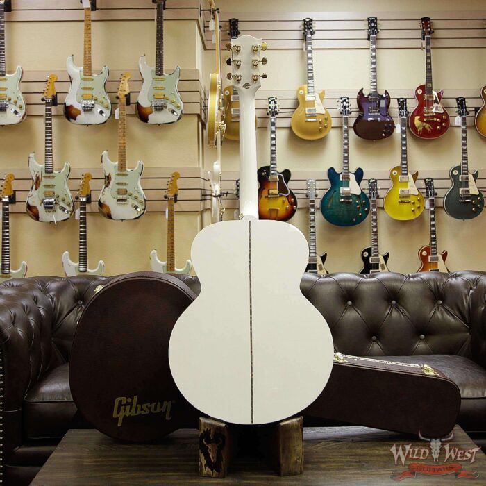 Gibson Montana 2018 White SJ-200 Alpine White - Image 13
