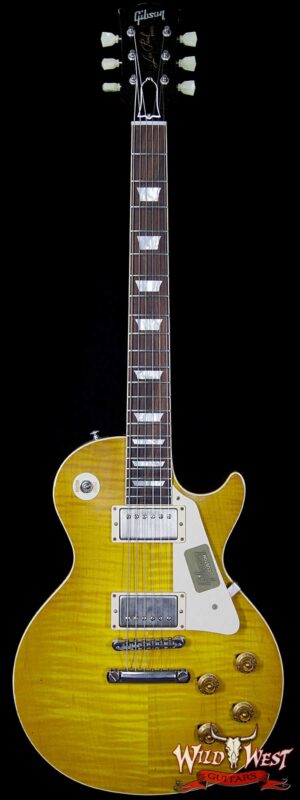 Gibson Custom Shop Standard Historic Les Paul R8 Aged Lemon Burst 1958 Reissue 8.50 Pounds