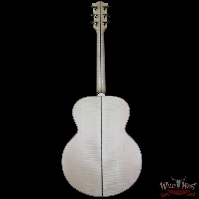 2018 Gibson Montana SJ-200 Standard Flame Maple Side Back & Neck Rosewood Board Antique Natural - Image 5