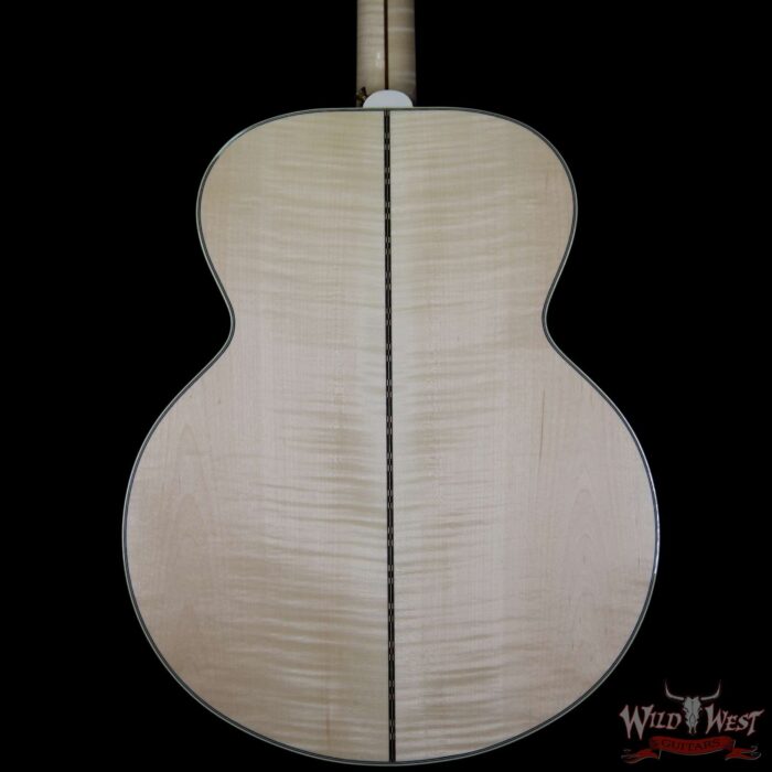 2018 Gibson Montana SJ-200 Standard Flame Maple Side Back & Neck Rosewood Board Antique Natural - Image 6