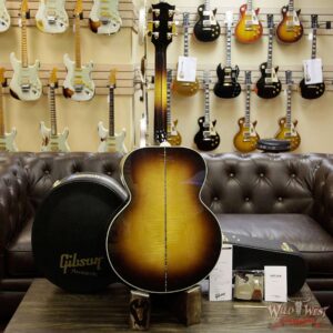Gibson SJ-200 Standard Electric-Acoustic Guitar Vintage Sunburst - Image 12