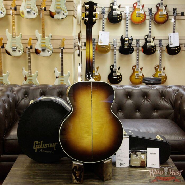 Gibson SJ-200 Standard Electric-Acoustic Guitar Vintage Sunburst - Image 12