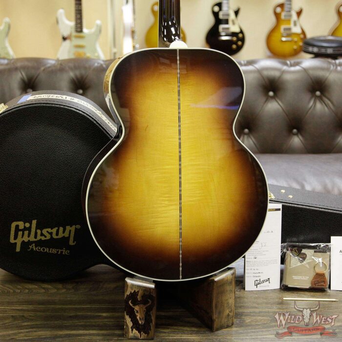 Gibson SJ-200 Standard Electric-Acoustic Guitar Vintage Sunburst - Image 13