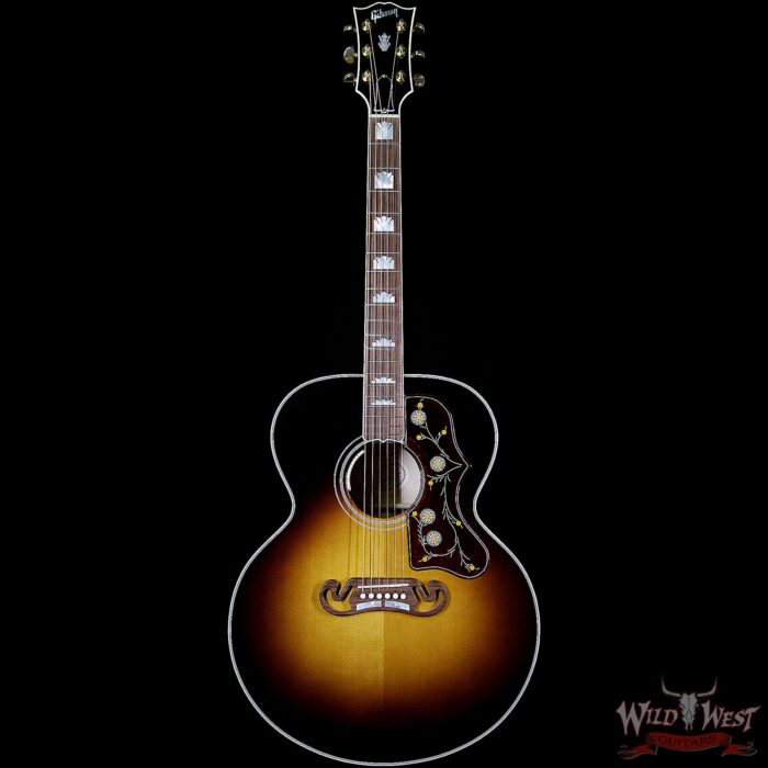Gibson SJ-200 Standard Electric-Acoustic Guitar Vintage Sunburst - Image 5