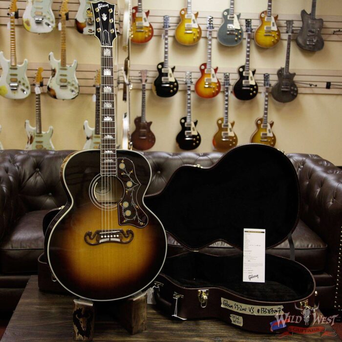 Gibson Montana 2018 SJ-200 Standard Sitka Spruce Top Flame Maple Body and Neck Vintage Sunburst - Image 11