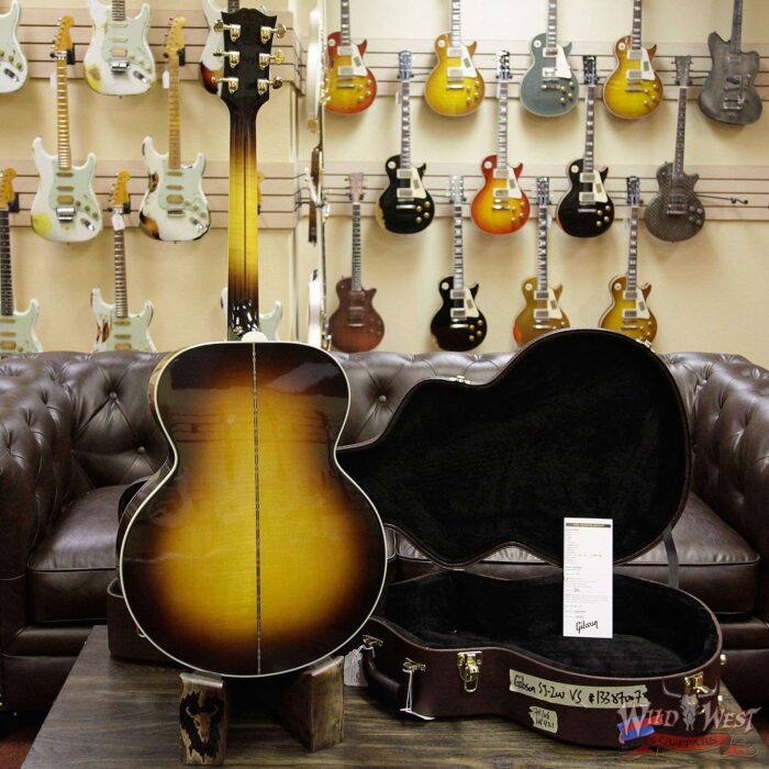 Gibson Montana 2018 SJ-200 Standard Sitka Spruce Top Flame Maple Body and Neck Vintage Sunburst - Image 13