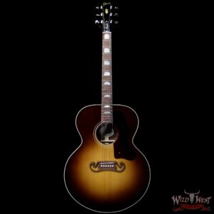 Gibson Montana SJ-200 Studio Walnut Burst Electric-Acoustic Guitar - Image 4