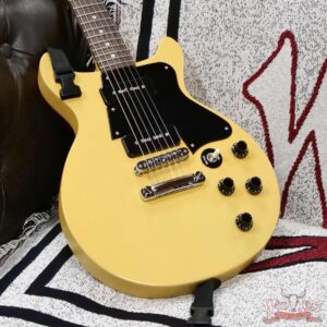 Jim Root Collection 2013 Gibson Les Paul Special Double Cut TV Yellow 6.95 LBS - Image 8