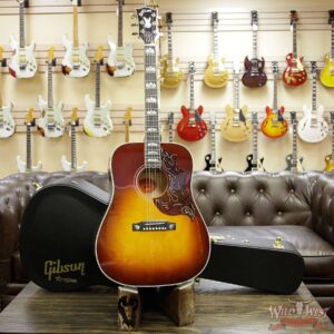 2018 Gibson Custom Shop Wildfirebird Hummingbird Quilt Maple Side & Back Flame Maple Neck Wildfire Burst - Image 11