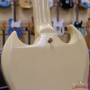 Gibson Custom Shop Jimi Hendrix 1967 SG Custom Aged Polaris White - Image 13