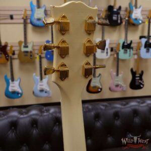 Gibson Custom Shop Jimi Hendrix 1967 SG Custom Aged Polaris White - Image 11