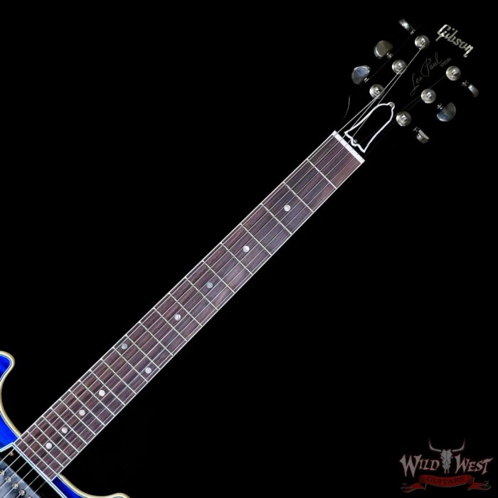 Gibson Custom Shop Les Paul Special Double Cut Figured Top Blue Burst 7.90 LBS - Image 4