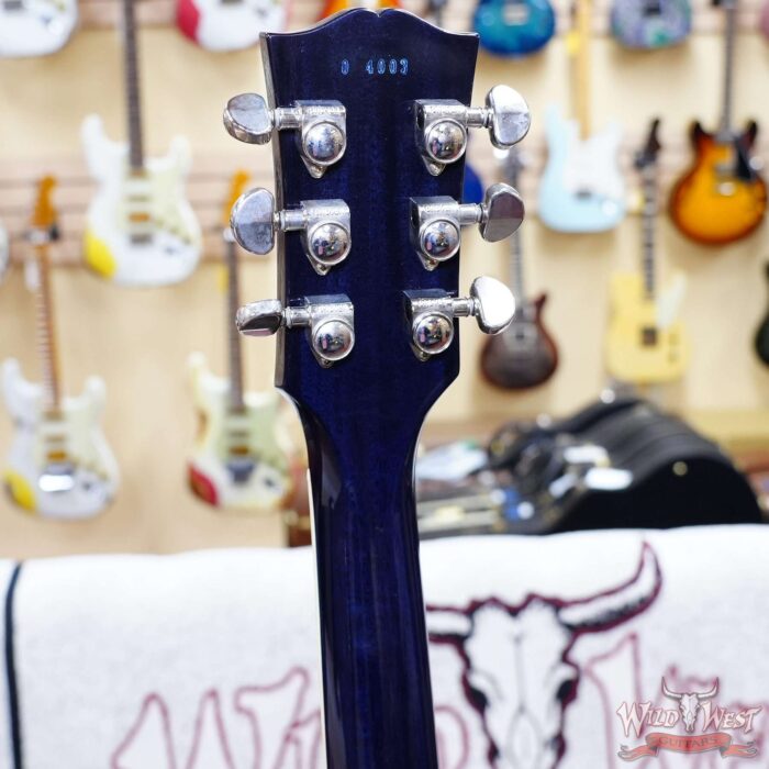 Gibson Custom Shop Les Paul Special Double Cut Figured Top Blue Burst 7.90 LBS - Image 9