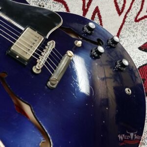 Gibson Custom Shop M2M 1964 ES-335 Murphy Lab Heavy Aged Candy Apple Blue 7.65 LBS - Image 9