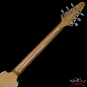 Gibson Custom Shop 1958 Korina Flying V Reissue Natural (Black Pickguard) - Image 5