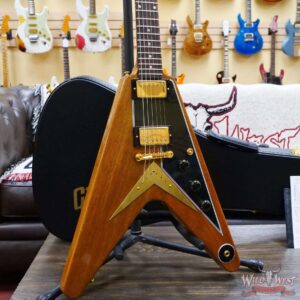Gibson Custom Shop Designer 1958 Mahogany Flying V Walnut - Image 8