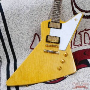 Gibson Custom Shop 1958 Korina Explorer Reissue Natural (White Pickguard) - Image 8