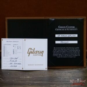 Gibson Custom Shop 1958 Korina Explorer Reissue Natural (White Pickguard) - Image 12