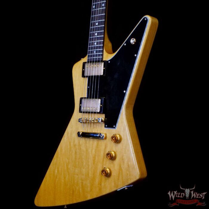 Gibson Custom Shop 1958 Korina Explorer Reissue (Black Pickguard) - Image 2