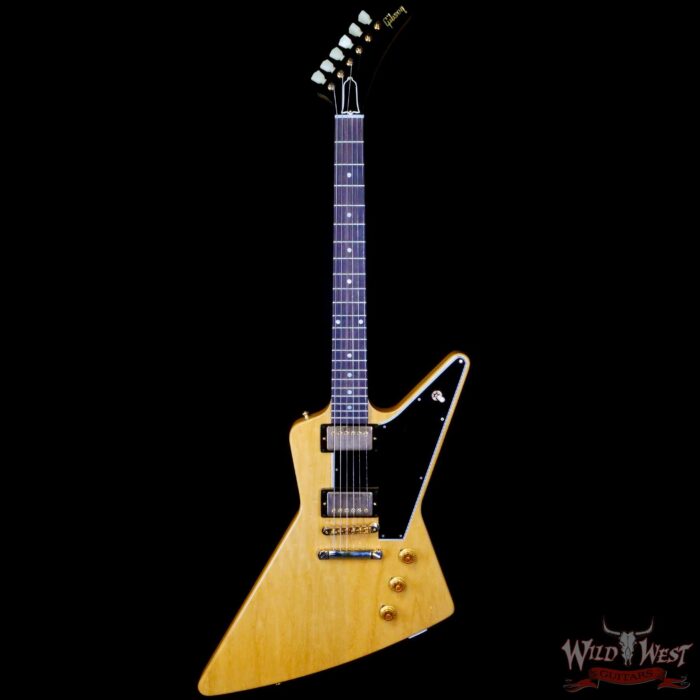 Gibson Custom Shop 1958 Korina Explorer Reissue (Black Pickguard) - Image 3