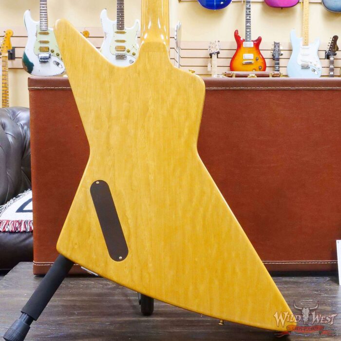 Gibson Custom Shop 1958 Korina Explorer Reissue (Black Pickguard) - Image 11