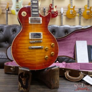 Gibson Custom Shop M2M Hand Selected 1958 Les Paul Standard ‘58 Reissue R8 Heavy Aged Cherry Sunburst (First Standard Color) 8.20 LBS - Image 8